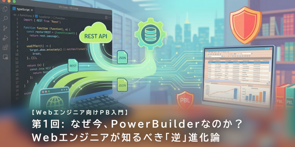 【Web エンジニア向け PB 入門】第 1 回：なぜ今、PowerBuilder なのか？ Web エンジニアが知るべき「逆」進化論